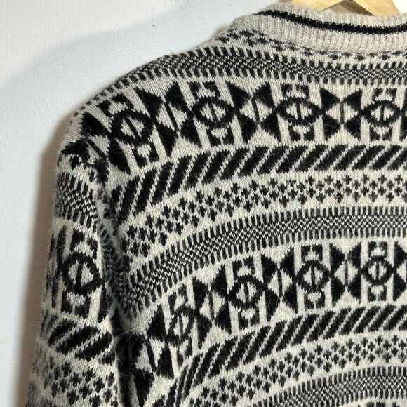 Vintage KENNINGTON Woman’s Wool Long Cardigan Large Oversized - Picture 10 of 14